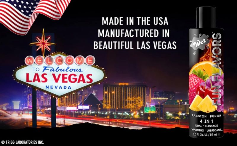 Їстівний лубрикант 4 в 1 на водній основі Wet Fun Passion Punch 30 мл вид 8