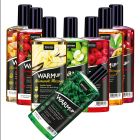 Розігріваюча їстівна масажна олія WARMup Strawberry, 150 мл вид 8
