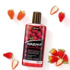 Розігріваюча їстівна масажна олія WARMup Strawberry, 150 мл вид 2
