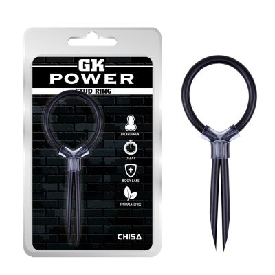 Регулируемое эрекционное кольцо Chisa GK Power, черное