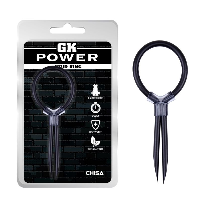 Регулируемое эрекционное кольцо Chisa GK Power, черное вид 2