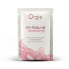 САШЕТ/Лубрикант на водній основі зі смаком полуниці Orgie All Natural Strawberry, 2 мл вид 2
