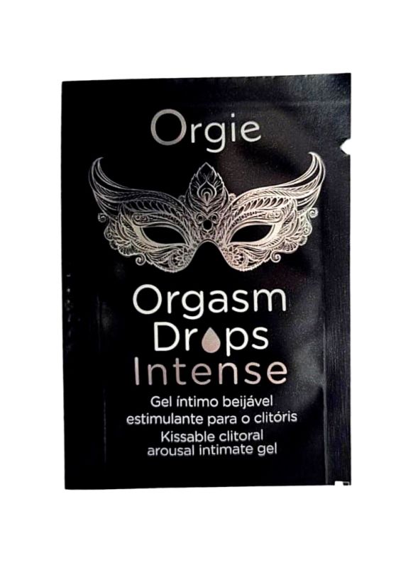 САШЕТ/Збуджувальні краплі для клітора Orgie ORGASM DROPS INTENSE, 1 мл вид 2