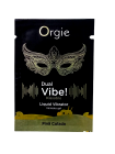 САШЕТ/Жидкий вибратор Orgie DUAL VIBE! с ароматом коктейля Пина Колада, 1 мл вид 2