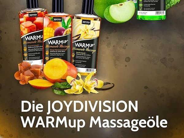 Їстівна масажна олія з ефектом, що розігріває WARMup Green Apple 150 мл вид 8