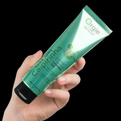 Їстівний лубрикант коктейль Кайпрінья Orgie Cocktail Flavored на водній основі, 100 мл вид 5