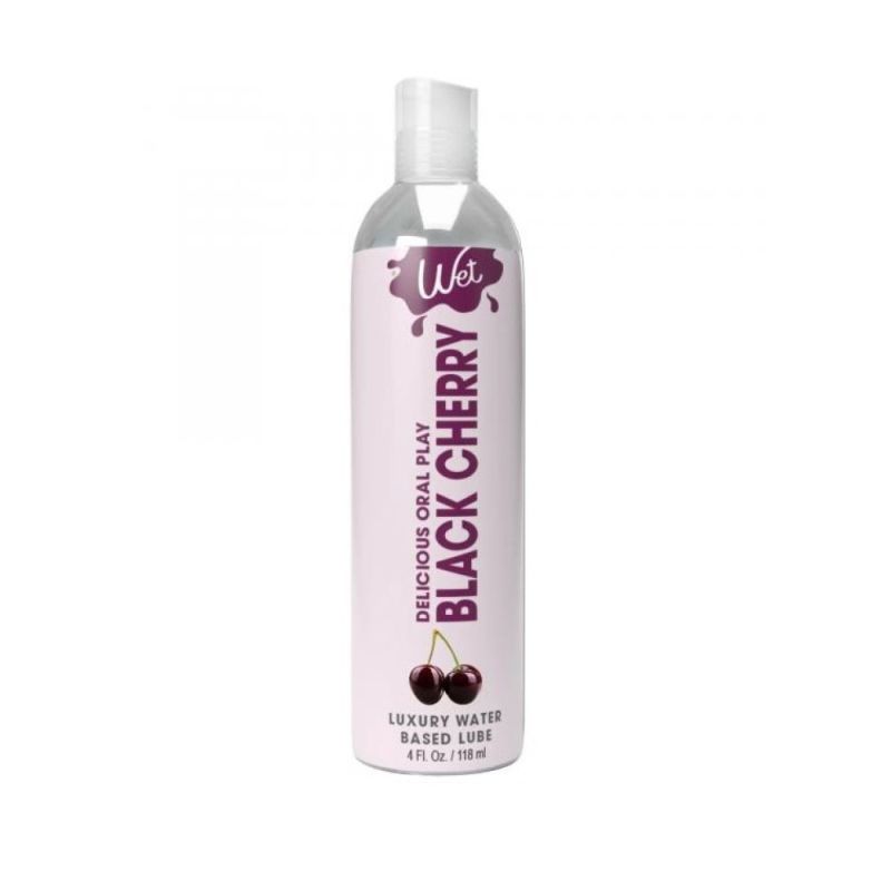 Лубрикант їстівний зі смаком черешні Wet Black Cherry, 118 мл вид 2