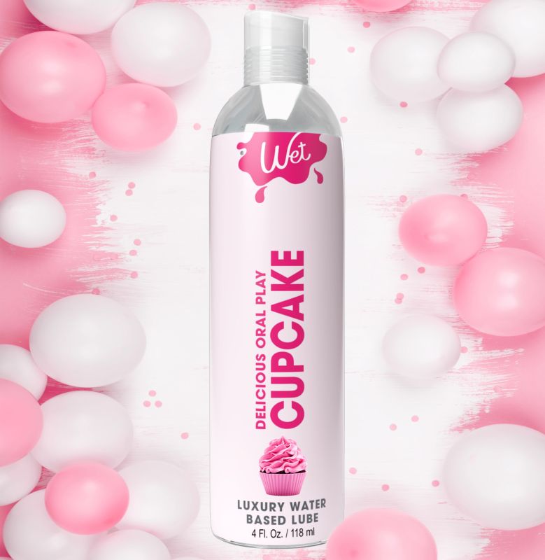 Їстівний лубрикант зі смаком капкейка Wet Oral Play Cupcake, 118 мл вид 3