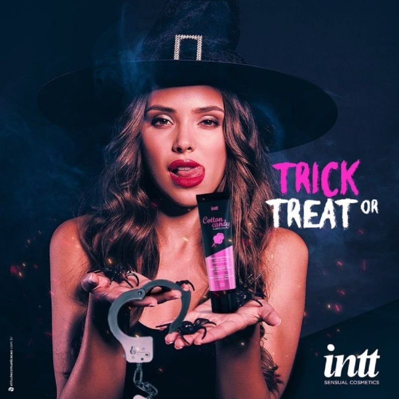 Їстівний лубрикант зі смаком солодкої вати Intt Cotton Candy на водній основі, 100 мл вид 9