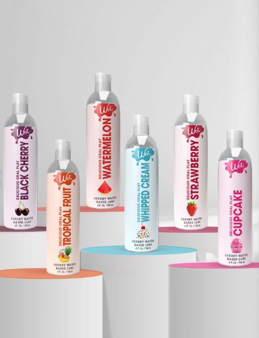Їстівний лубрикант зі смаком тропічних фруктів Wet Tropical, 30 мл вид 5