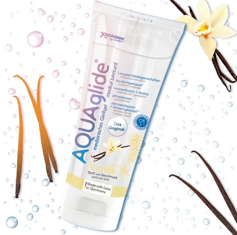 Съедобный лубрикант JoyDivision со вкусом ванили, 100 мл вид 3