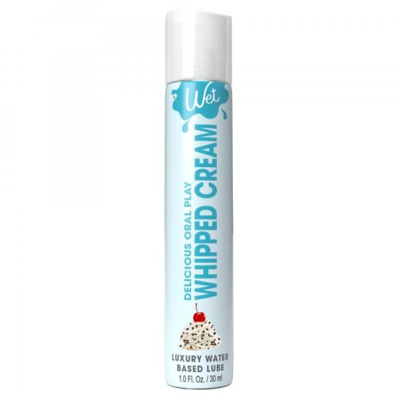 Съедобный лубрикант со вкусом взбитых сливок WET WHIPPED CREAM 30 мл вид 2