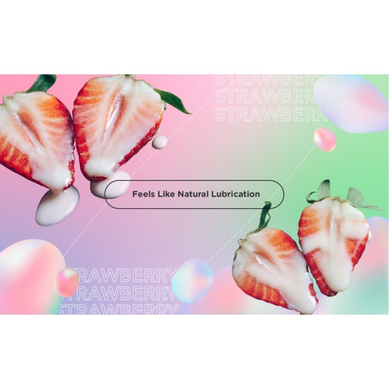 Съедобный лубрикант WET Yummy Strawberry Flavored Lube, 178 мл вид 7