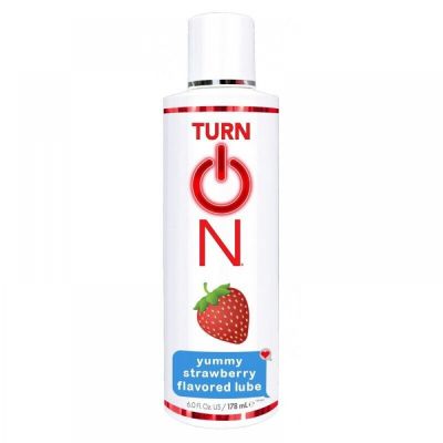 Съедобный лубрикант WET Yummy Strawberry Flavored Lube, 178 мл