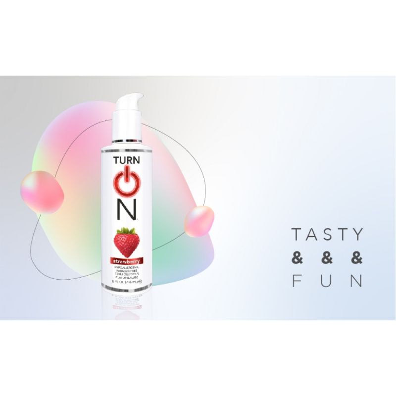 Съедобный лубрикант WET Yummy Strawberry Flavored Lube, 178 мл вид 11