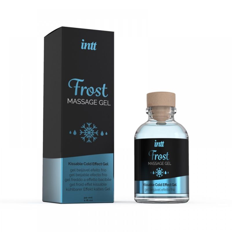 Съедобный массажный гель для интимных зон Intt Cold Effect Frost с эффектом охлаждения, 30 мл вид 2
