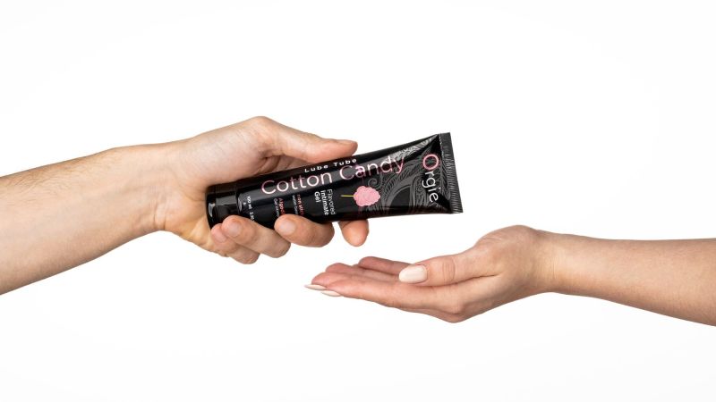 Їстівний лубрикант на водній основі Orgie Flavoured Intimate Gel зі смаком "Цукрова Вата", 100 мл вид 4