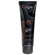 Їстівний лубрикант зі смаком шоколаду Orgie Flavored Intimate Gel Chocolate на водній основі, 100 мл