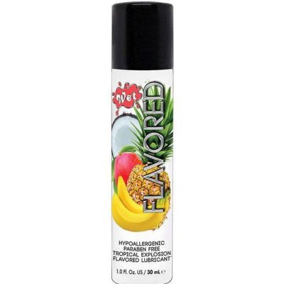 Съедобный лубрикант WET Flavored Tropicical Explosion (Тропические фрукты) 30 мл