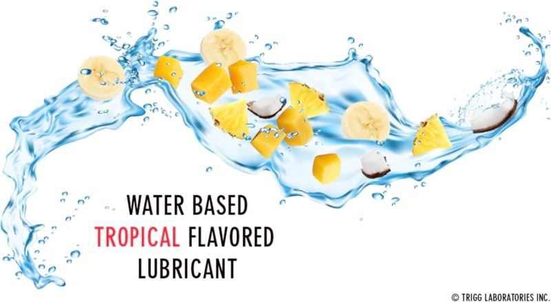 Їстівний лубрикант Wet Flavored Tropical Fruit Explosion (смак тропік) 89 мл вид 5