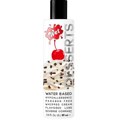 Съедобный лубрикант WET Whipped Cream (со вкусом сливок), 89 мл