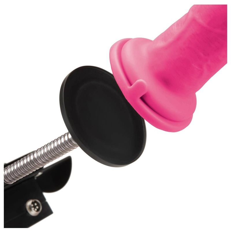 Секс-машина Dreamtoys Sex Room Sex Machine з насадками та пультом, чорна вид 10