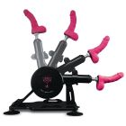 Секс-машина Dreamtoys Sex Room Sex Machine з насадками та пультом, чорна вид 5