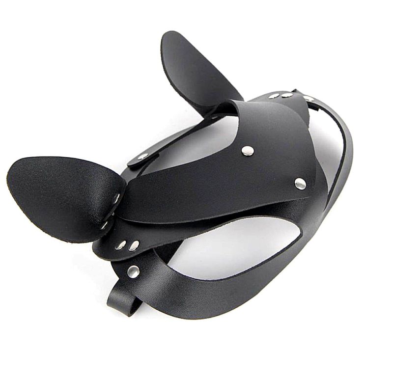 Сексуальная элегантная черная маска Кошки Star Night, кожаная (без коробки) вид 4