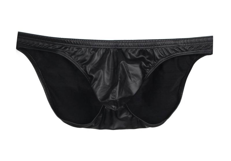 Сексуальные виниловые мужские трусы Star Night цвет черный, L вид 7