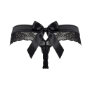 Сексуальные стринги с бантиком сзади CROTCHLESS, M/L