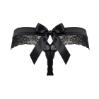 Сексуальные стринги с бантиком сзади CROTCHLESS, M/L вид 2