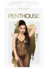 Сексуальное платье длинное полупрозрачное Penthouse блестящее, черное, S-L вид 4