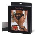 Сексуальные кружевные трусики-бикини Star Night черные, M/L вид 5