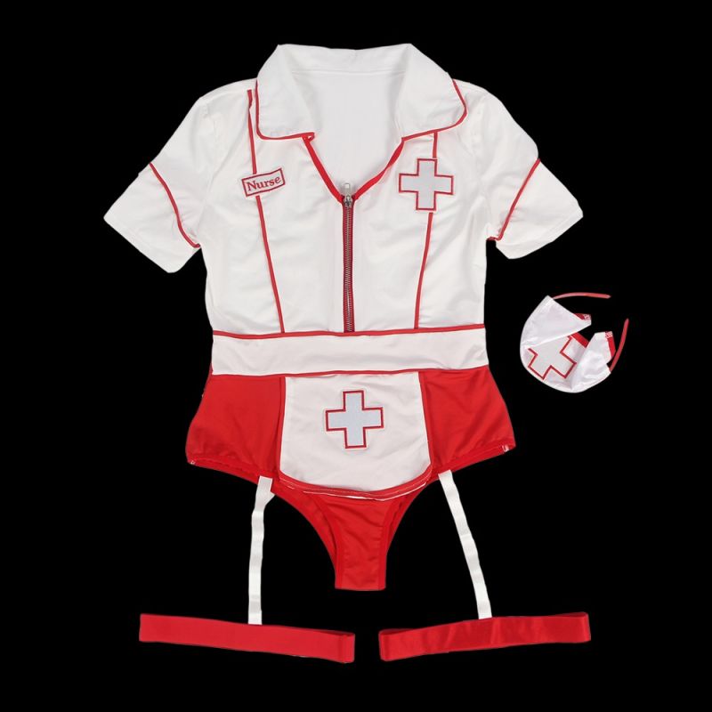 Костюм медсестры Star Night, боди и головной убор вид 5