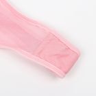 Розовый комплект Star Night с декоративными стразами и цепочками, M вид 12