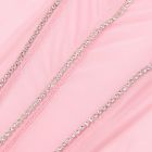 Розовый комплект Star Night с декоративными стразами и цепочками, M вид 10