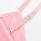 Розовый комплект Star Night с декоративными стразами и цепочками, M вид 9