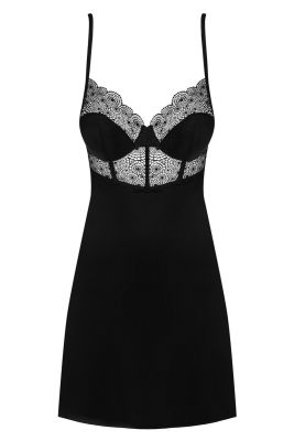 Пеньюар Obsessive Sharlotte та стрінги S/M