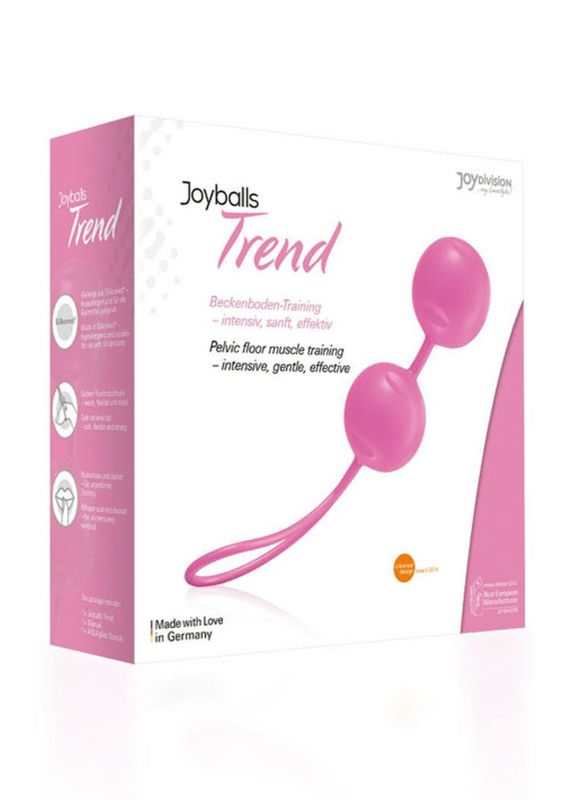 Вагинальные шарики розовые Joyballs Joy Division вид 3