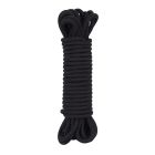 Мотузка для бондажу та шибарі Chisa Hi-Basic Mini Silk Rope Cotton чорна, 10 м вид 3