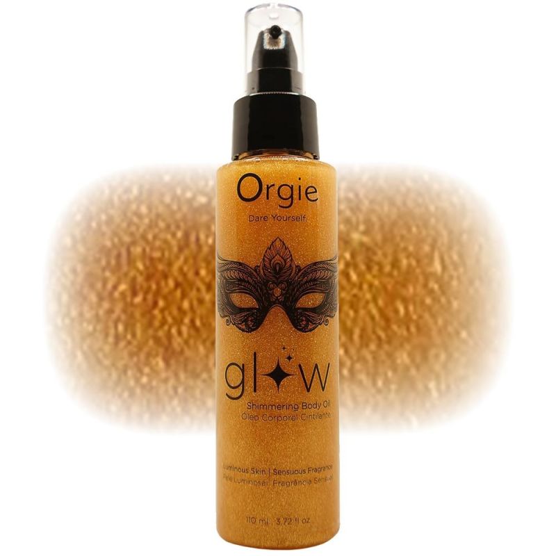 Шиммер-масло для тела Orgie Glow с ароматом-афродизиаком, 110 мл вид 3