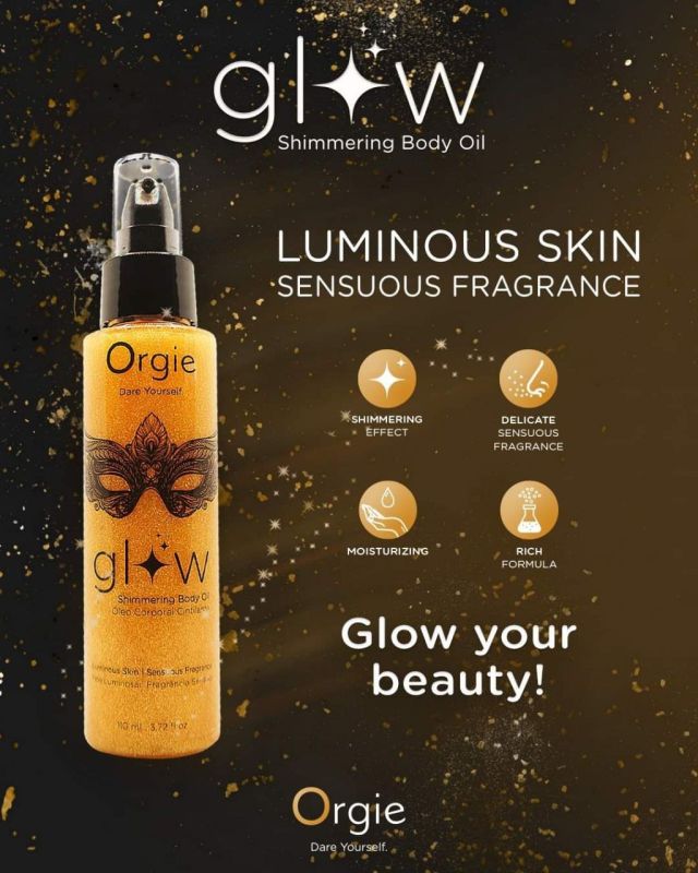 Шиммер-олія для тіла Orgie Glow з ароматом-афродизіаком, 110 мл вид 7