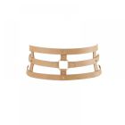 Широкий пояс із наручниками MAZE Bijoux Indiscrets бежевий вид 4