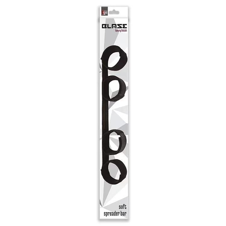 Мягкая распорка с фиксаторами для рук и ног Dream Toys Blaze черная вид 3