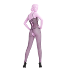 Сітка-комбінезон CRISS-CROSS BACKSTRAP BODYSTOCKING вид 3