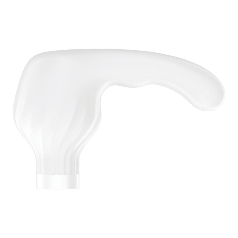 Смарт масажер-мікрофон Satisfyer Double Wand-er Connect App білий вид 5