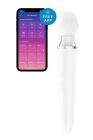 Смарт масажер-мікрофон Satisfyer Double Wand-er Connect App білий вид 3
