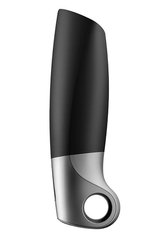 Смарт-мастурбатор Satisfyer Power Masturbator для використання на верхній половині пеніса, чорний вид 5