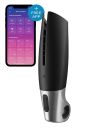 Смарт-мастурбатор Satisfyer Power Masturbator для використання на верхній половині пеніса, чорний