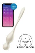 Смарт-кульки Кегеля Satisfyer Love Birds 1 з вібрацією, білі